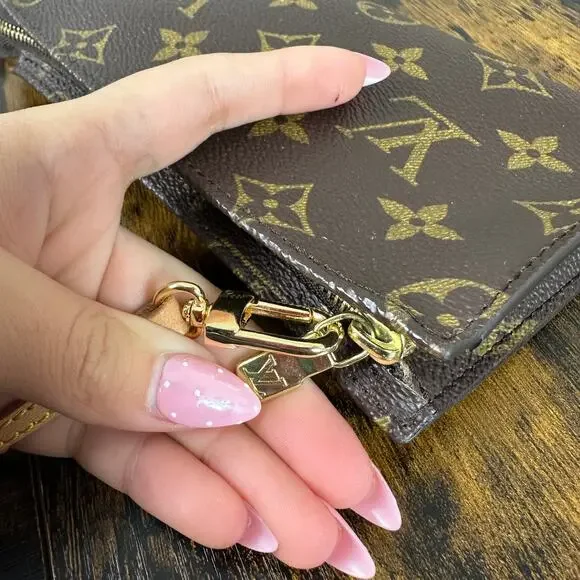 Louis Vuitton Monogram Bucket Accessories Pochette Bag - Picture 11 of 15